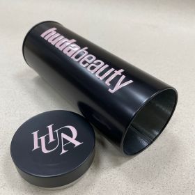 Aluminium tube with transfer print