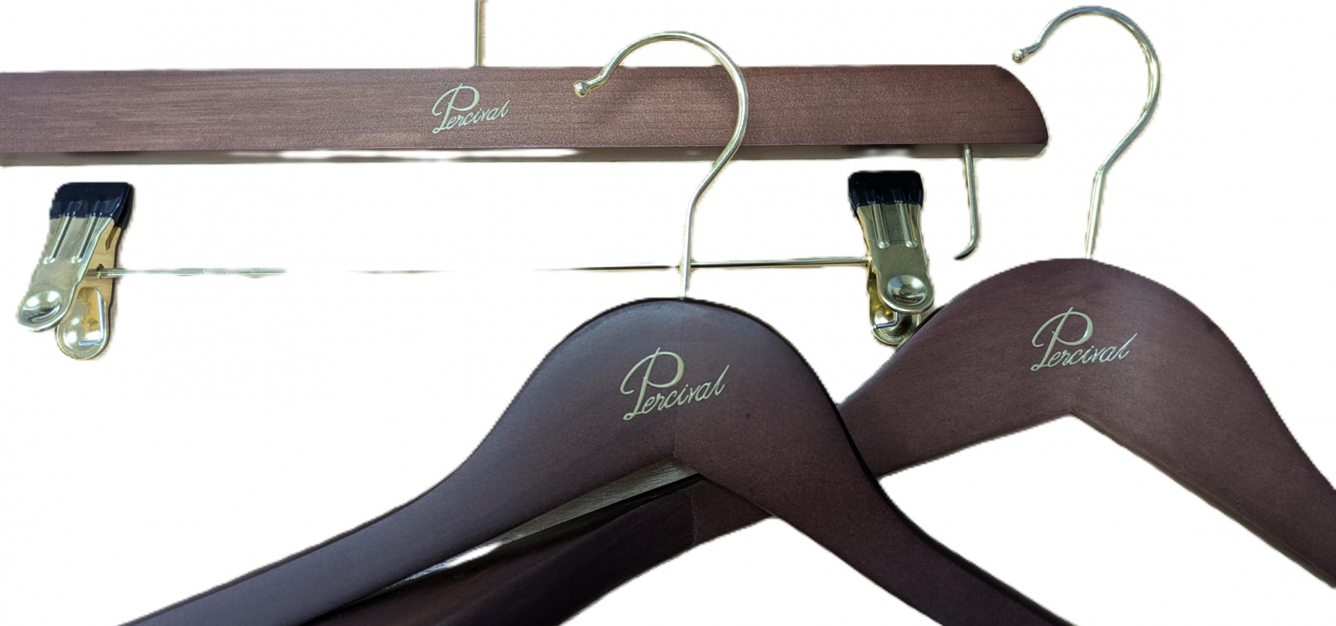 Customised wooden hangers