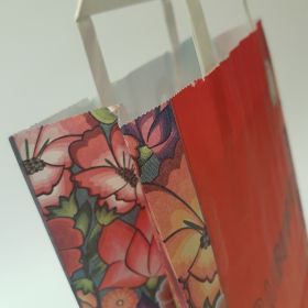 Bar Burrito - Kraft Bags with Flat Tape Handles