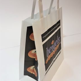 Beigels - Kraft Bags with Flat Tape Handles