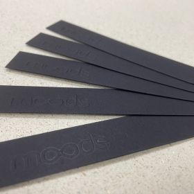 Black Mood embossed blotter
