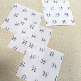 Coaster size tissue paper