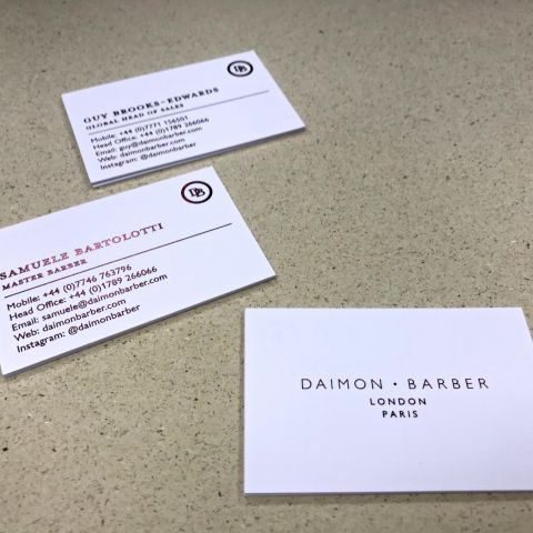 Business Cards/Comp slips on Specialty Paper