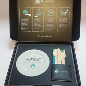 Deliveroo box inside