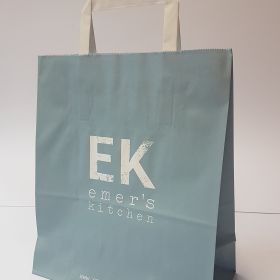 Emer's Kitchen - Kraft Bags with Flat Tape Handles