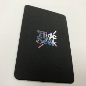 Foiled BC on Colorplan - Holographic foil