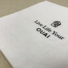 Foiled napkins