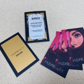 Huda Beauty Scratch Card