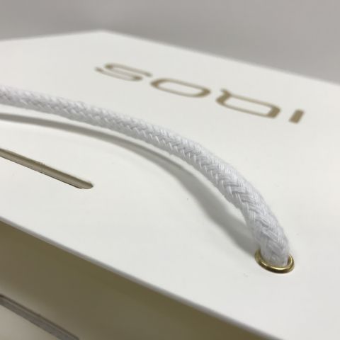 Luxury Laminated Bags with Rope Handles