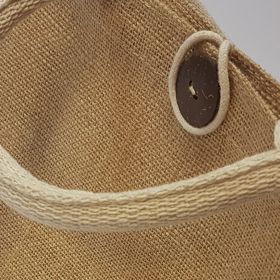 Jute bag detail