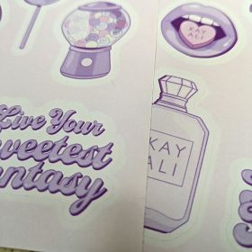 Kiss cut stickers
