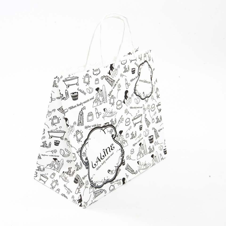 Kraft Bags with Twisted Handles