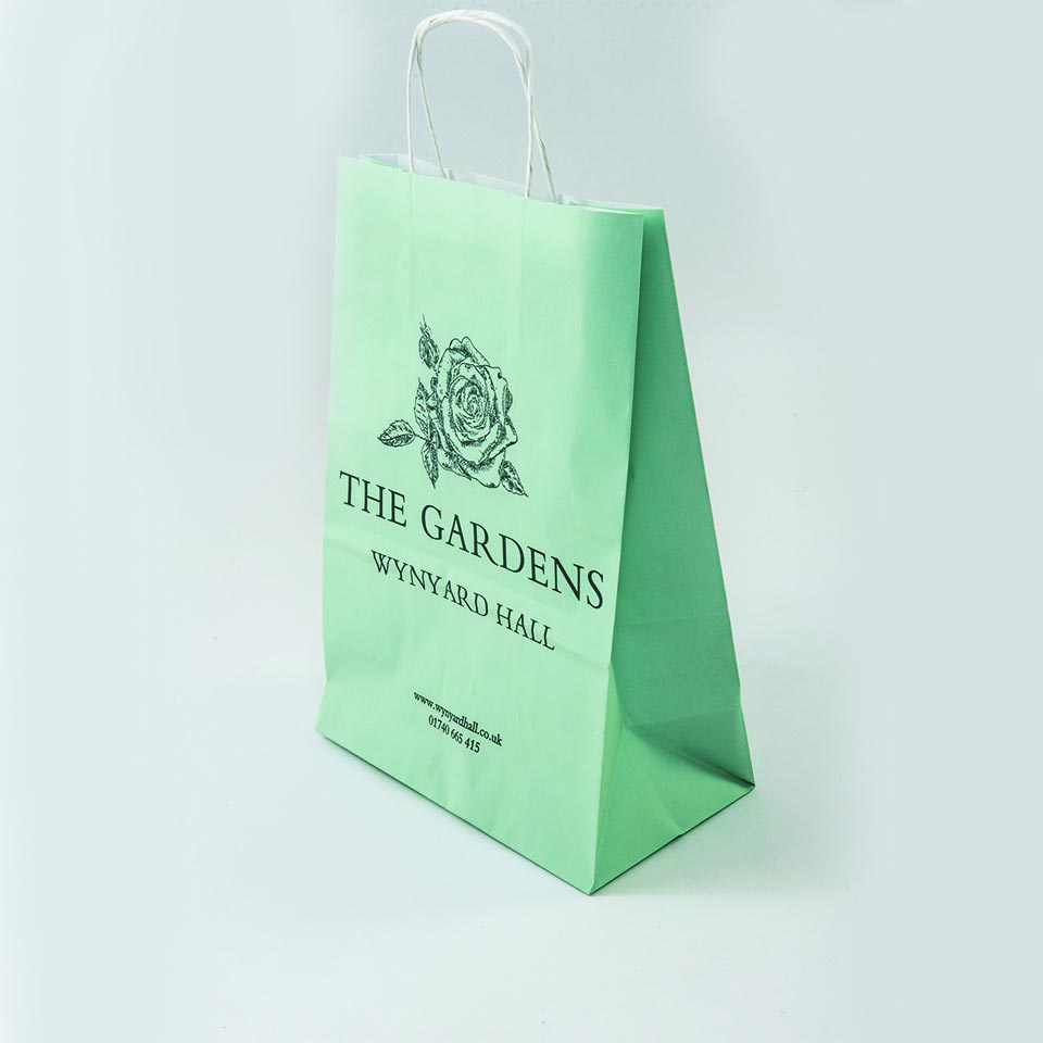Kraft Bags with Twisted Handles