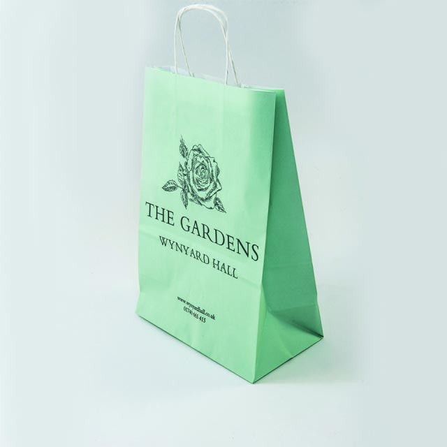 Kraft Bags with Twisted Handles