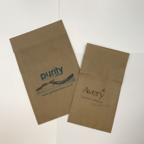 Kraft paper mailing bag 1