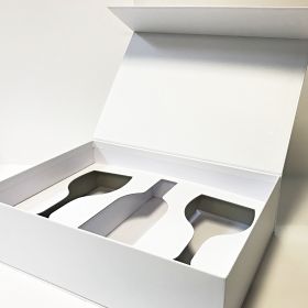 Magnetic box with insert