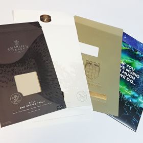 NEW - Printed V Bottom Gusset Envelopes