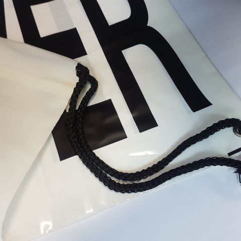 plastic duffle bag