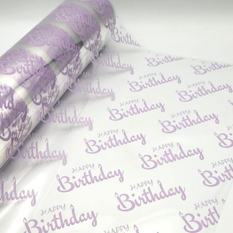 Printed cellophane