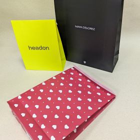 Printed gusseted envelopes