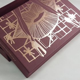 Rigid box - gold block foil