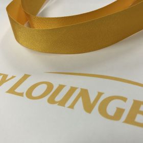 Sky Lounge - Golden Grosgrain Ribbon