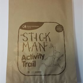 Stick Man Activity - counter bag