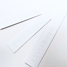 Stillroom blind deboss