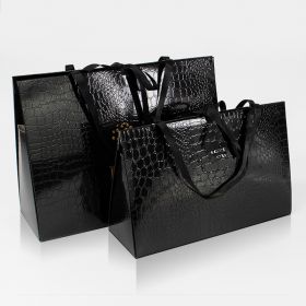 Textured luxury paper bag