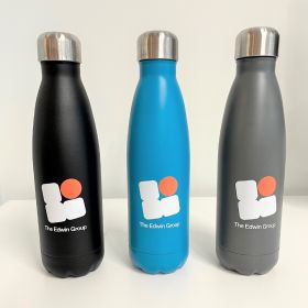The Edwin Group promotional water bottles
