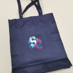 Transfer printed bag non woven