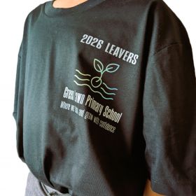 Transfer printed T-shirt Leavers 2026