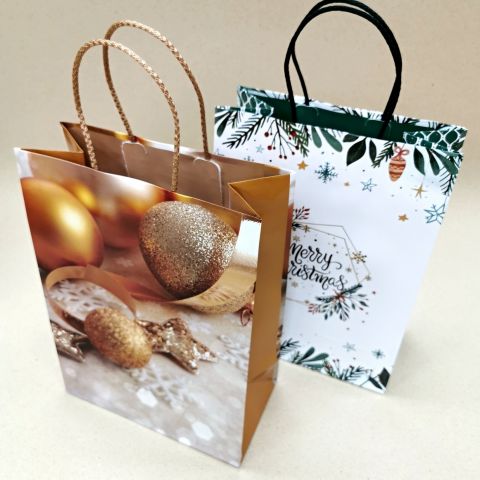 Kraft Bags with Twisted Handles