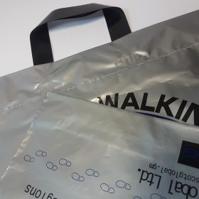 Walking - plastic bags/flexiloop handles