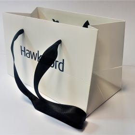 white unlam ribbon handles